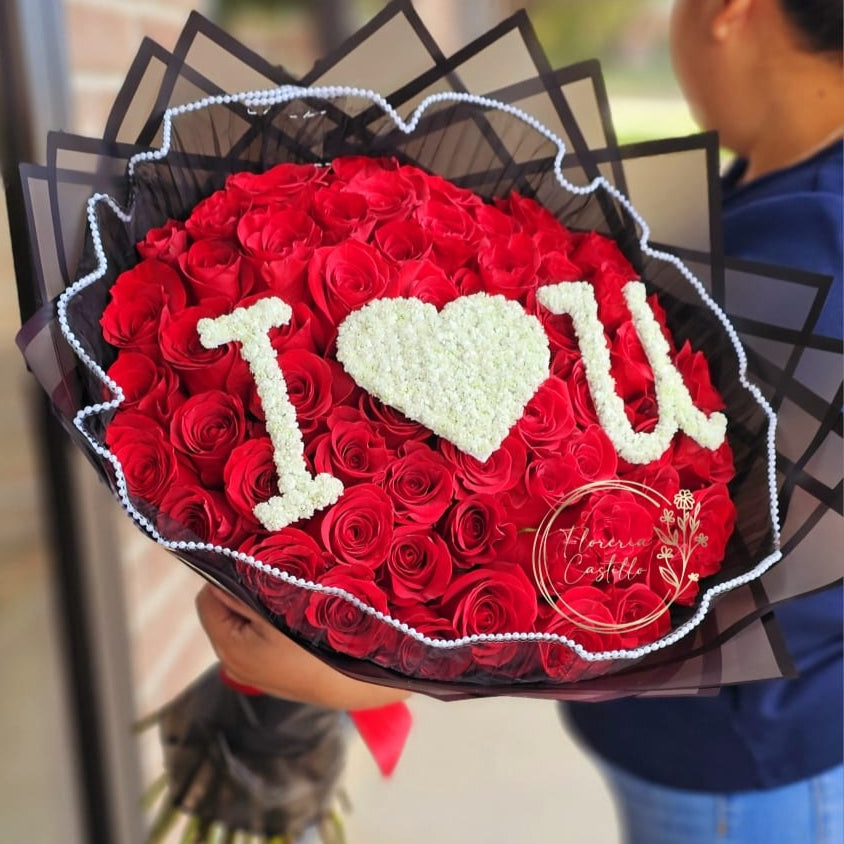 I love You Bouquet